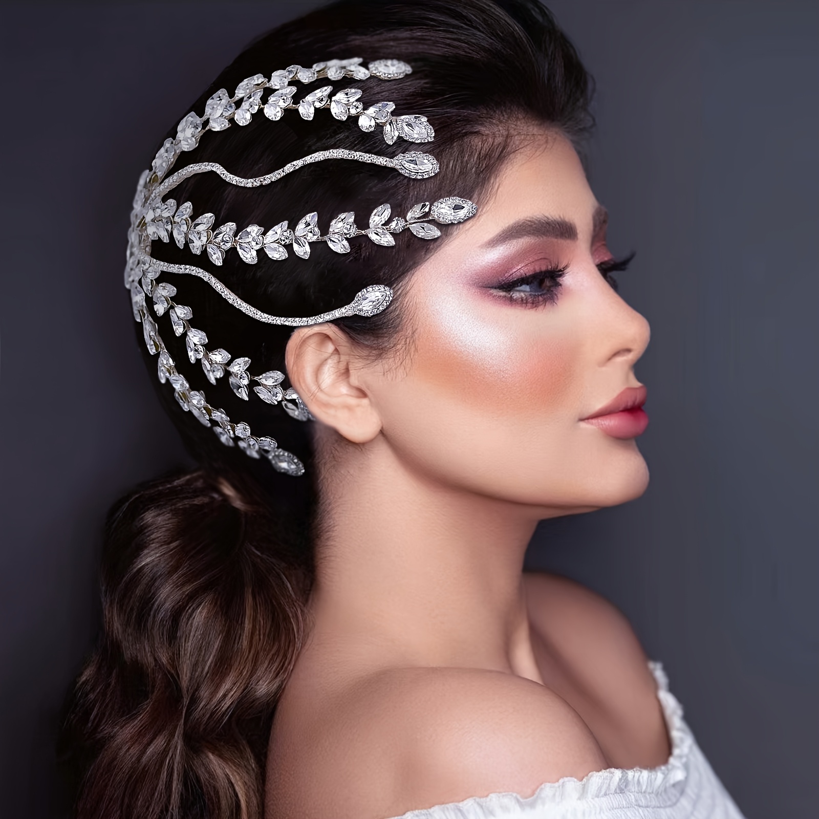 Handmade Bridal Hairpin, Simple Elegant Design